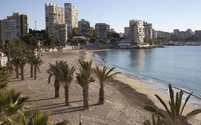 Very Lightful Apartment. Incredible Sea Views. Big Terrace, Swimming Pool. Ac. Very Close To Alicante City Center. Exterior foto